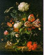 Jan Davidz de Heem Vase of Flowers 001 oil on canvas